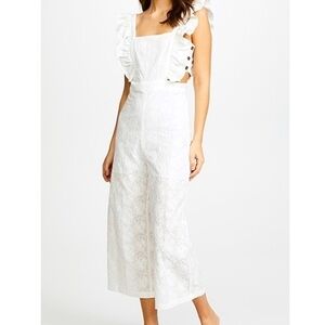 RE:NAMED Ruffle Overall Jumpsuit - NEW